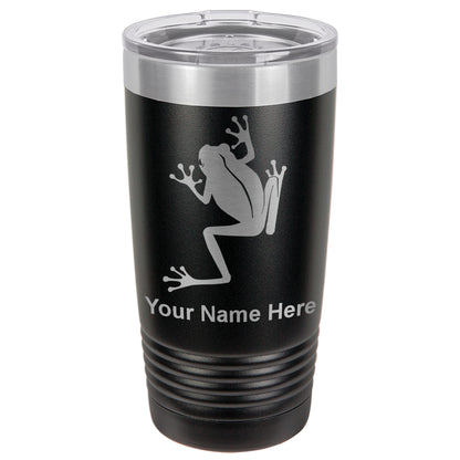 20oz Vacuum Insulated Tumbler Mug, Tree Frog, Personalized Engraving Included