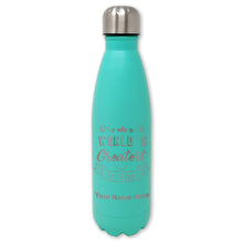 Load image into Gallery viewer, LaserGram Double Wall Water Bottle, World&#39;s Greatest Brother, Personalized Engraving Included
